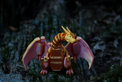 Fire Dragon 3D printed pla