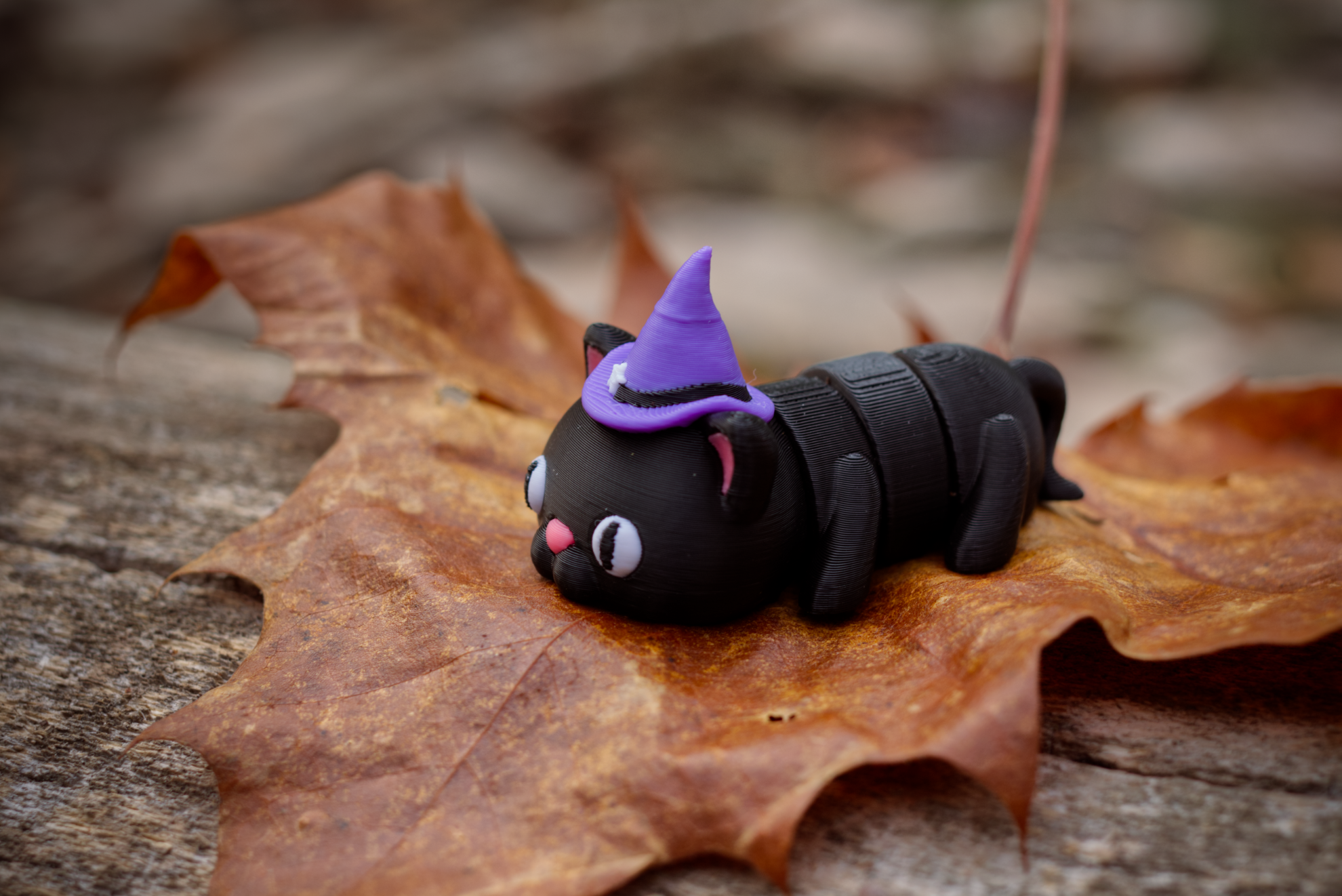 Witch Cat Keychain; Seasonal Limited Time Only!