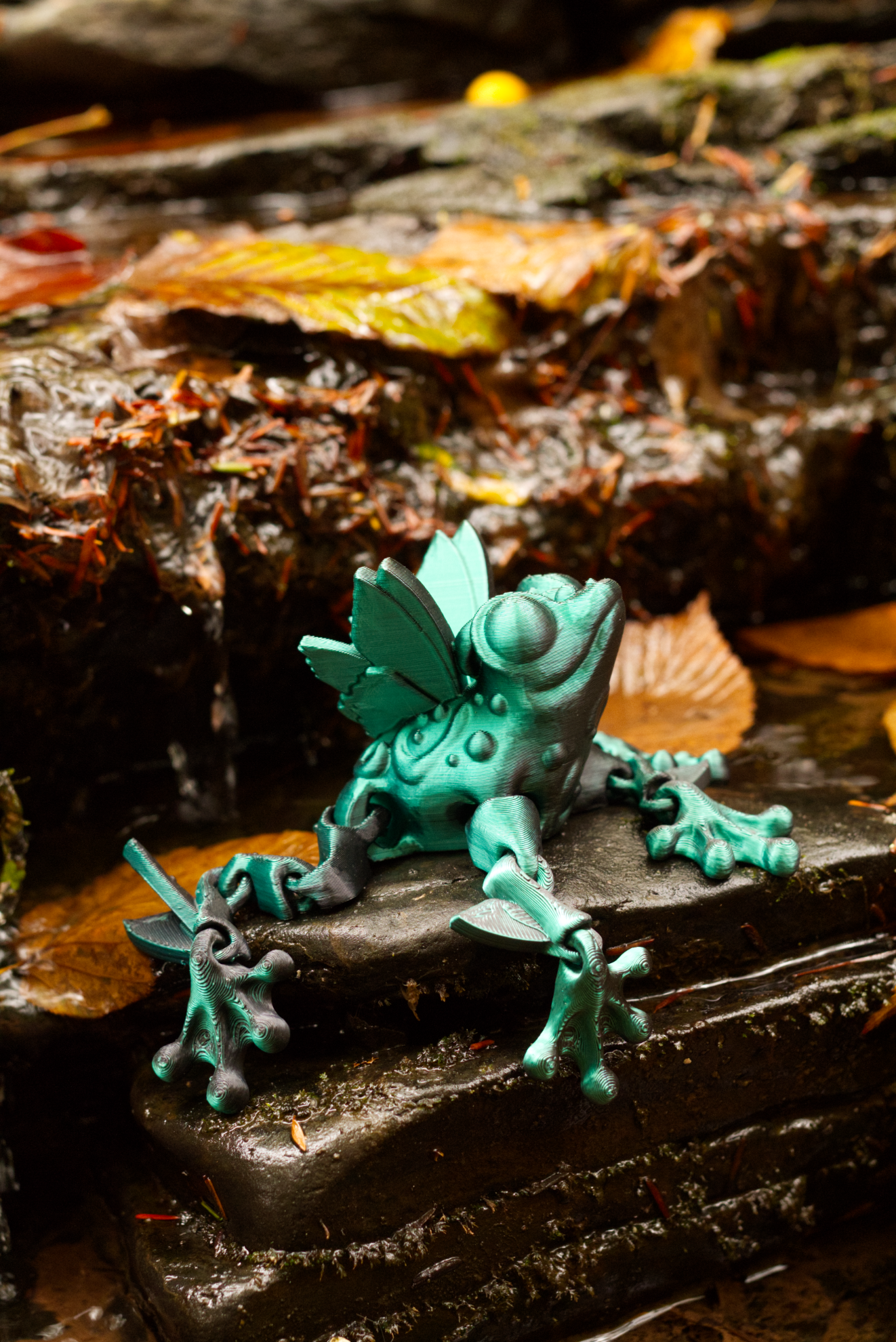 Fairy Frog 3D Printed Pla