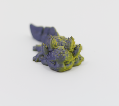 Baby Axolotl Articulated Color 3D printed Pla