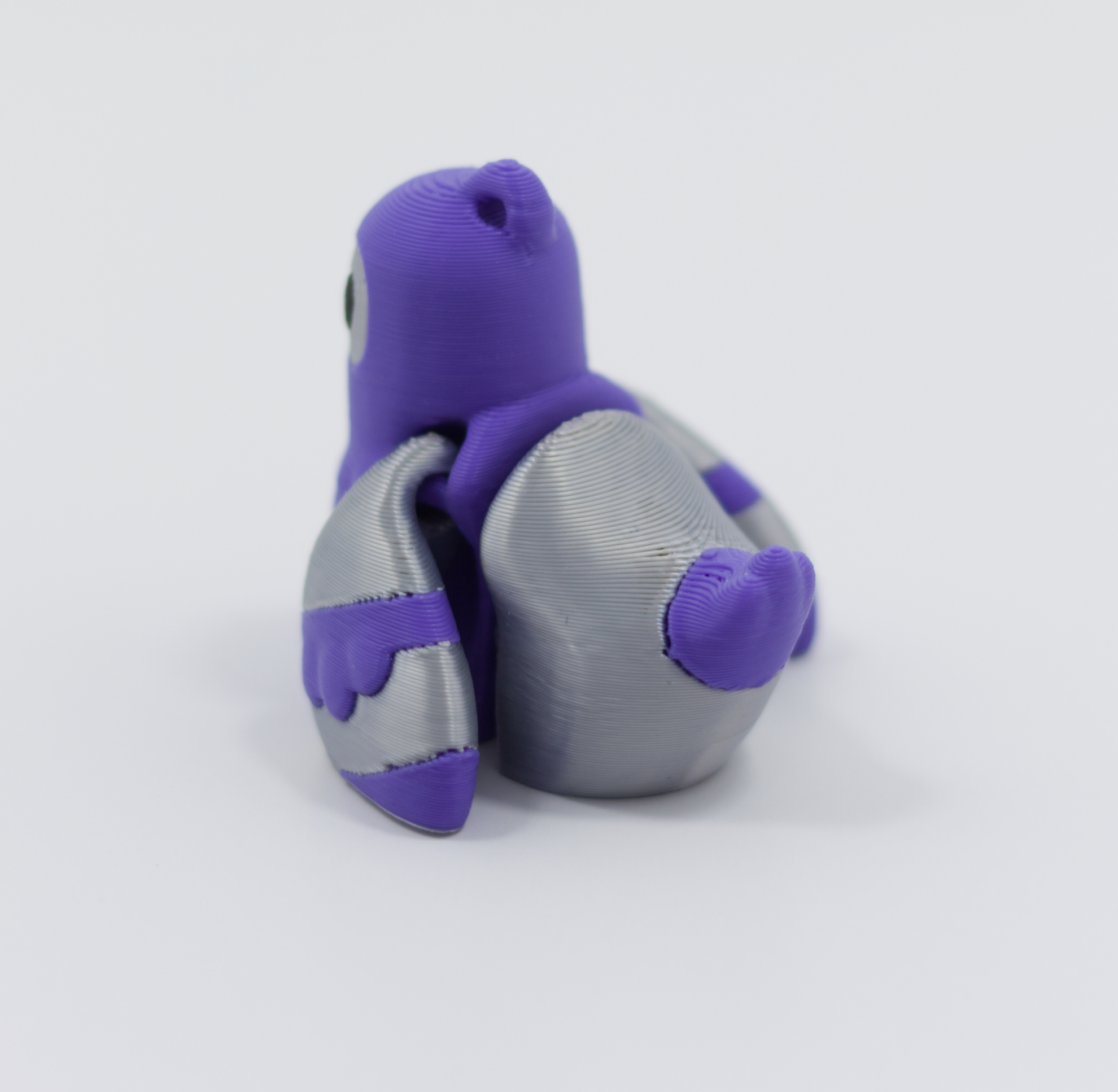 Pigeon 3D Printed Pla Keychain