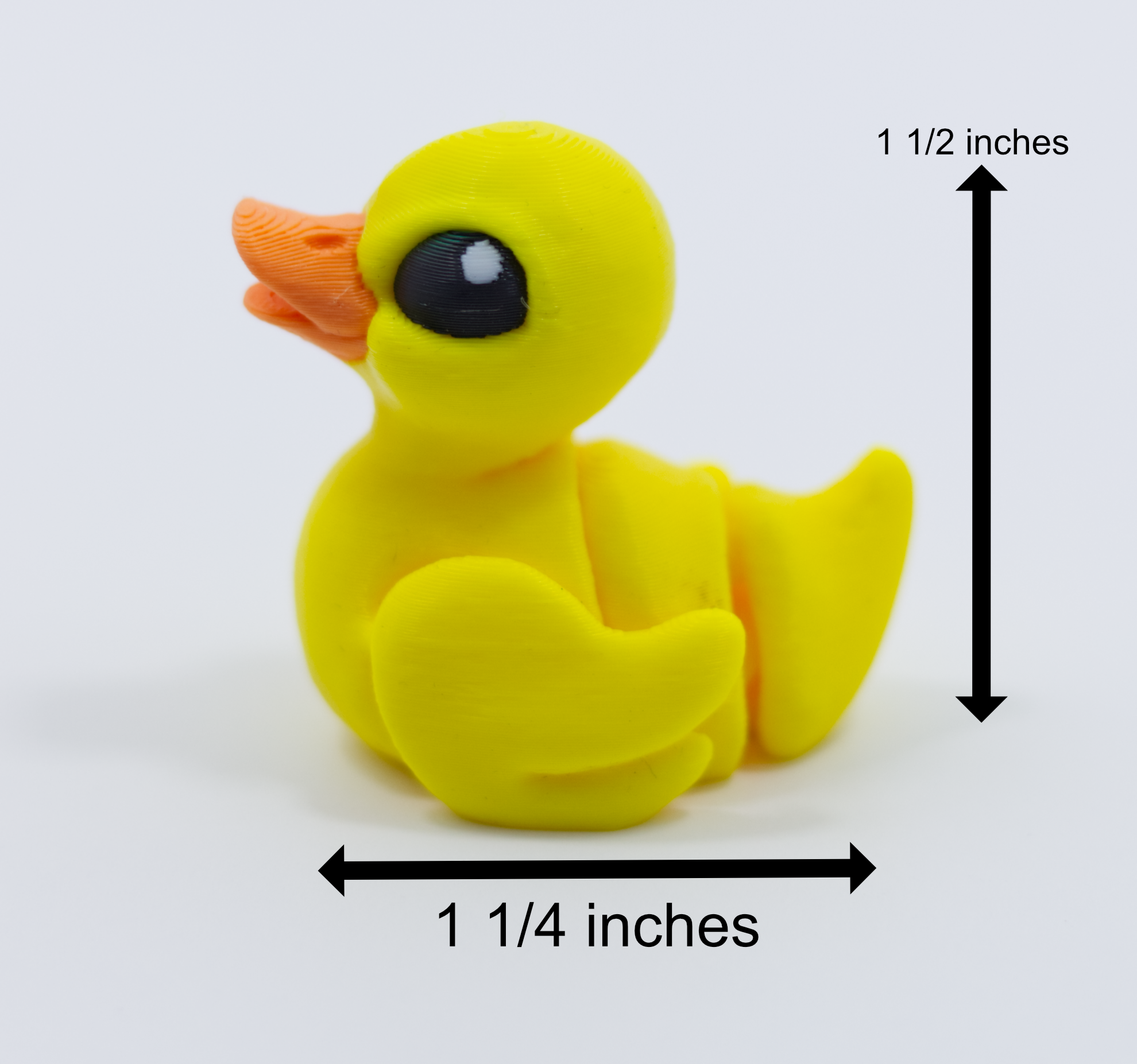 Baby Duck 3D Printed