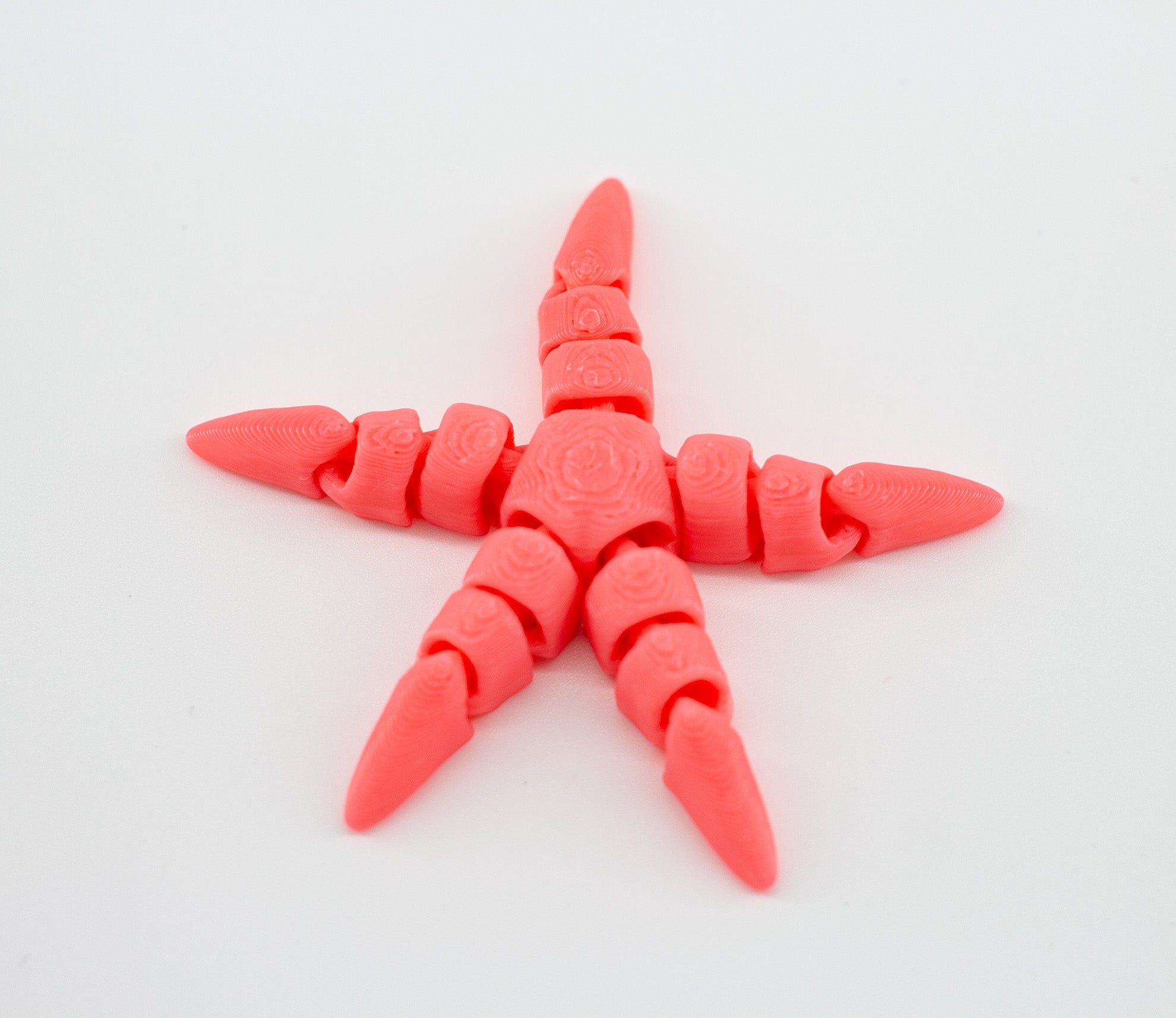 Articulated Starfish 3D Printed Pla