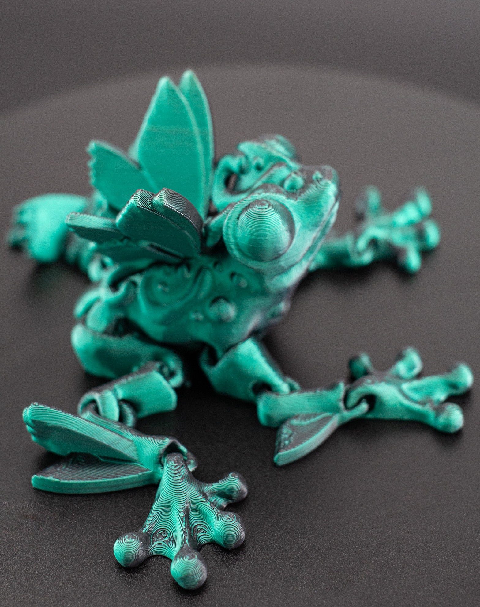 Fairy Frog 3D Printed Pla