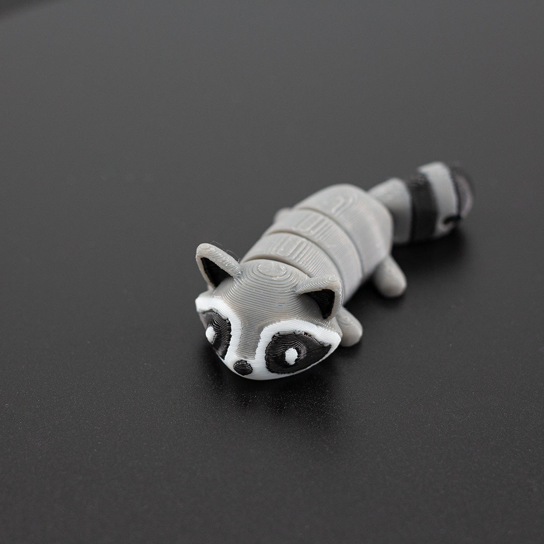 Articulated Raccoon 3D Printed Pla