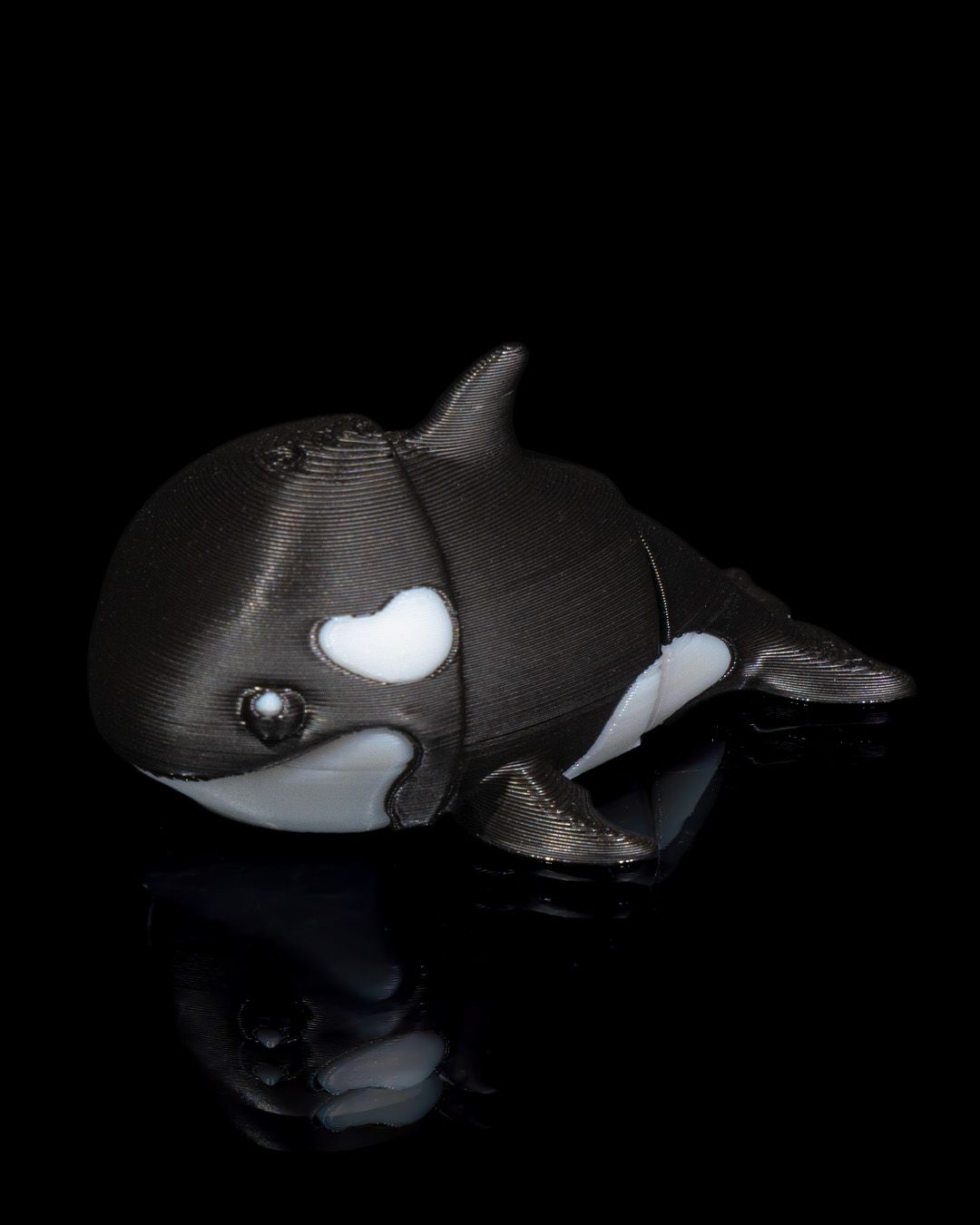 Orca Keychain Fidget